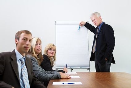 seminarsituation mit chef